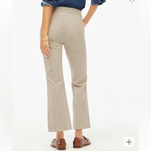 JCrew Kelsey kick out crop flare pant - Picture 4 of 6